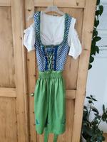Dirndl grün blau kariert Größe 36 Marke Distler Bayern - Dorfen Vorschau