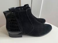 Stiefeletten Gabor Gr. 9 43 Schwarz Kroko Muster Leder Wildleder Münster (Westfalen) - Centrum Vorschau