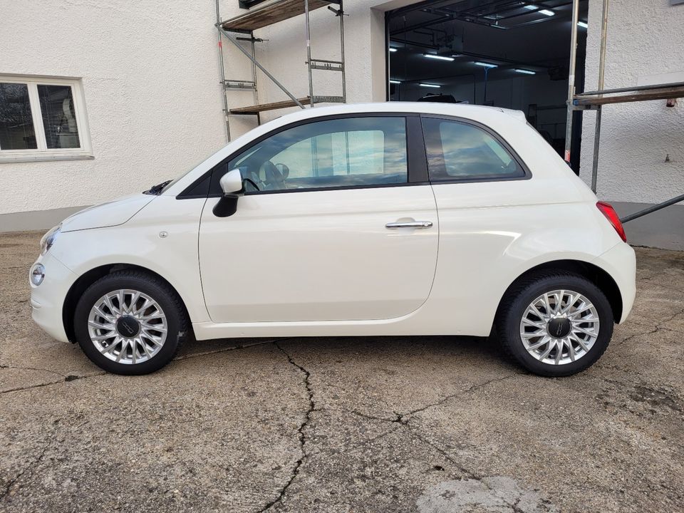 Fiat 500 MildHybrid NAVI AppleCarplay Android in Sünching