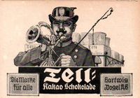 "Zell  Kakao Schokolade Vogel Hartwig Werbung Vintage 1915 Baden-Württemberg - Steinen Vorschau