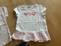 Steiff T-Shirt Bluse weiß/rosa Herzlichen Gr.110 TOPP! Süß :-) Baden-Württemberg - Göppingen Vorschau