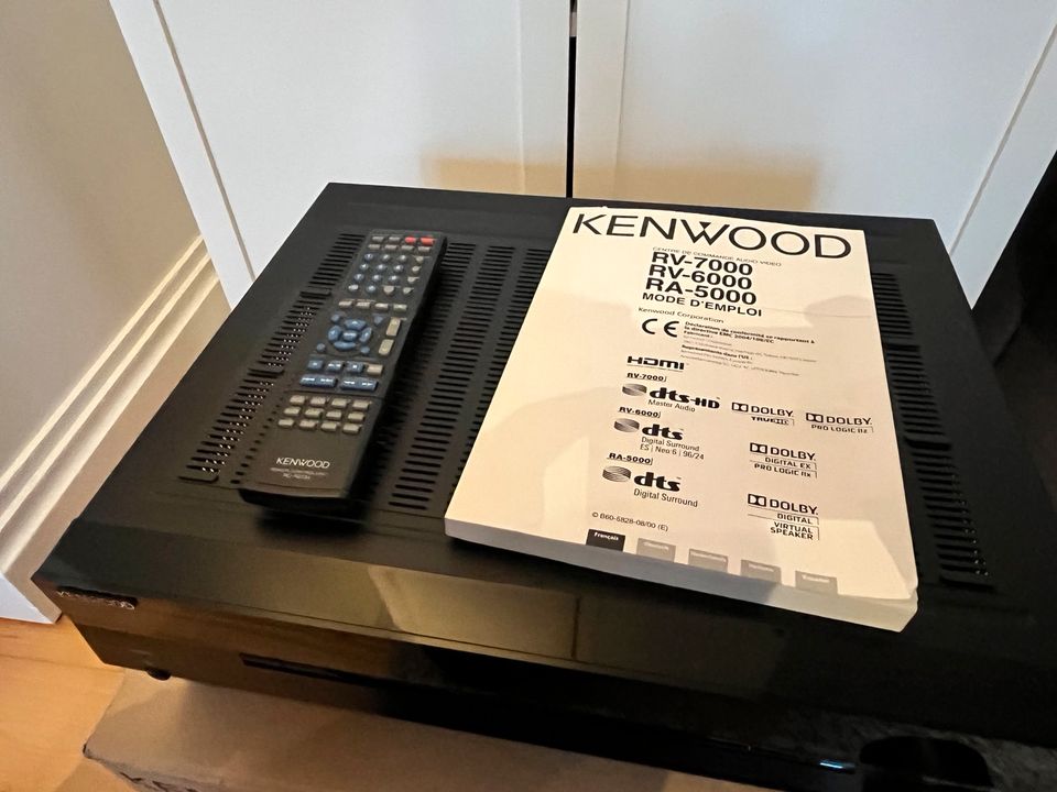 Kenwood RA-5000 2.1 AV Stereo Receiver 2x120Watt OVP in Mohrkirch