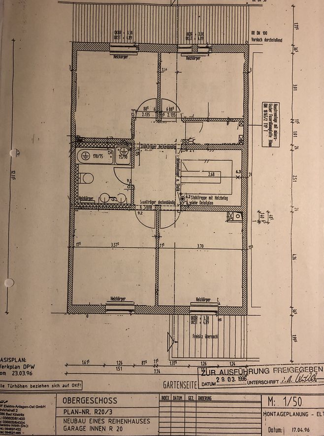 Reihenmittelhaus für große Familie, Parkettboden, 170m² WFL;232m² in Chemnitz