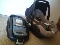 Maxi Cosi Pepple Babyschale mit Family Fix Station braun isofix Rheinland-Pfalz - Roxheim Vorschau