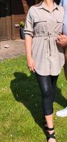 Zara Oberhemd Kleid Beige xs 34 bluse Niedersachsen - Obernkirchen Vorschau