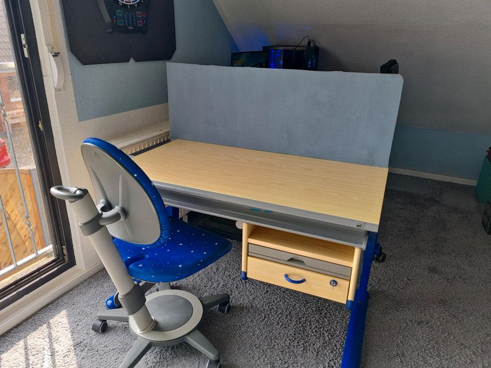 Kinder Schreibtisch Stuhl Moll Höhenverstellbar in Schellerten