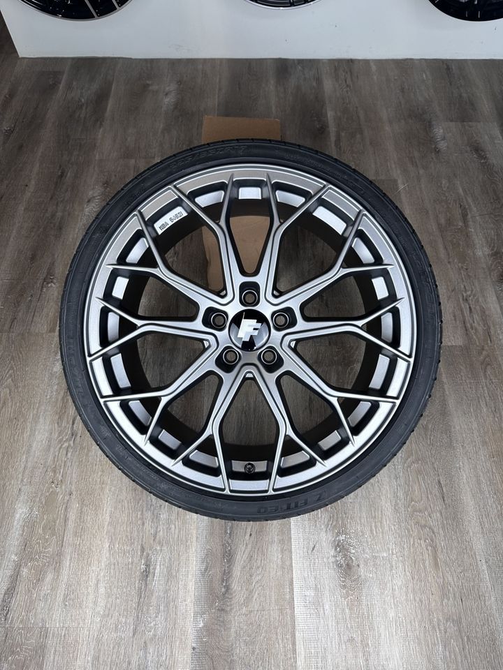 FF Wheels FF01 19 Zoll Sommerräder für Mercedes Benz E CL GLA S Klasse W213 S213 A238 C215 C216 CL500 X156 W156 W220 Coupe Felgen Reifen Räder anthrazit Performance Sommerreifen AMG CDI Kompletträder in Neckarsulm