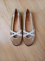 Esprit Ballerina, beige-gold, Gr.38, wie neu Baden-Württemberg - Iffezheim Vorschau