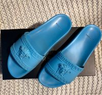Versace Slides Pantolette hellblau ~45~ Nordrhein-Westfalen - Stolberg (Rhld) Vorschau