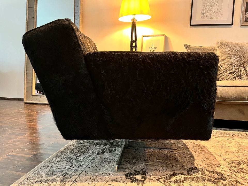 Sessel ist aus Original Leipzig, Leipzig eBay Zentrum-Nord in - | Machalke Kleinanzeigen Kleinanzeigen Loft jetzt schwarz Kuhfell