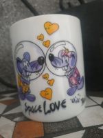 Tasse mit Space Love Motiv Hessen - Fronhausen Vorschau