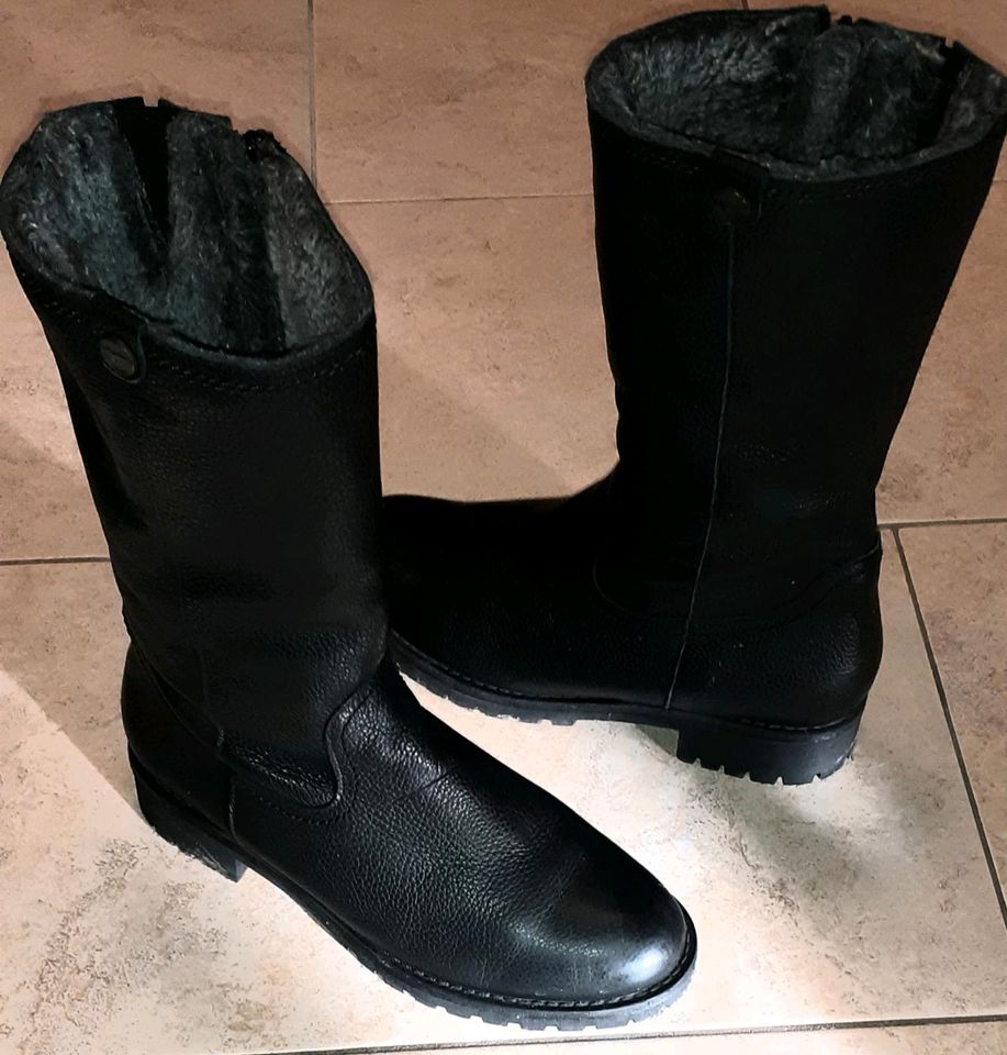 Tamaris,Derbe Lammfell-Stiefel,40,Lammnappa,NP179,99,-wNeu in Bernkastel-Kues