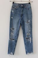 Mom-Jeans mit Cut-outs Hessen - Buseck Vorschau