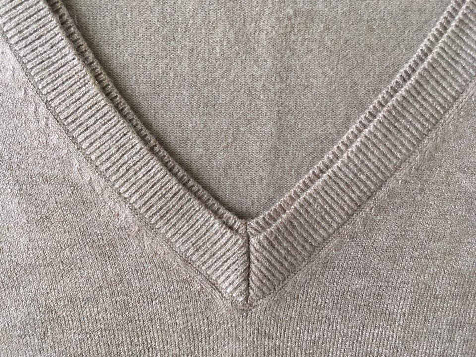s.Oliver Selection Feinstrickpullover in Taupe, Gr. 44 in Witten