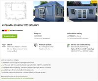 Verkaufscontainer, Verkaufspavillon "HIGH QUALITY" Nordrhein-Westfalen - Lemgo Vorschau