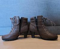 Stiefeletten in Braun Gr. 41, kein Versand. Hessen - Münchhausen Vorschau
