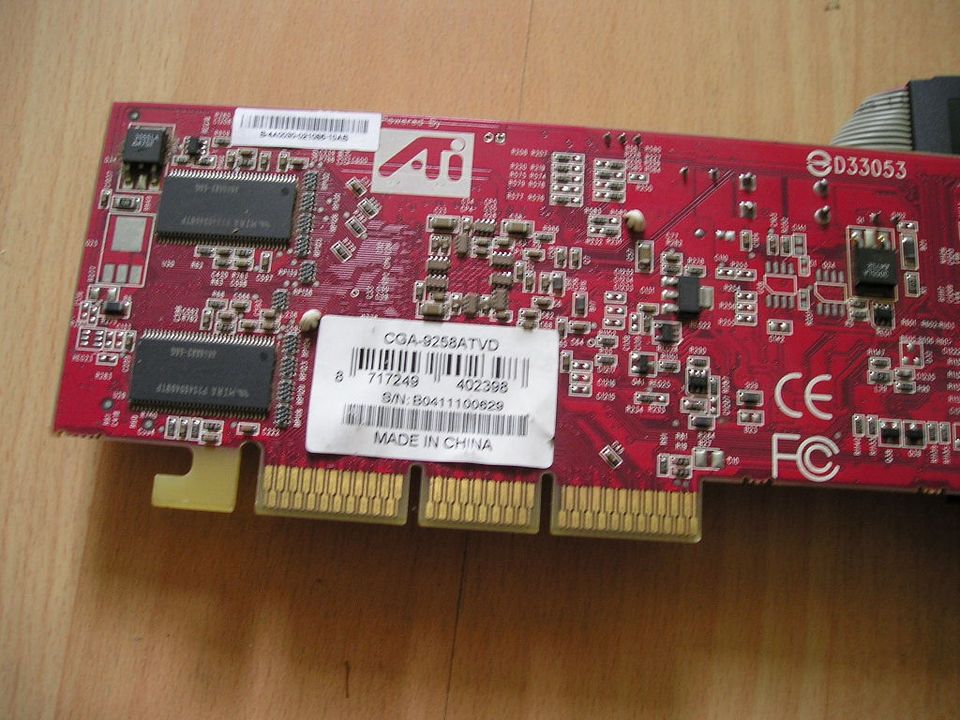 ATI AMD Radeon PowerColor9200LE R92LE 128MB DDR AGP Video Card ✅ in Neukirchen