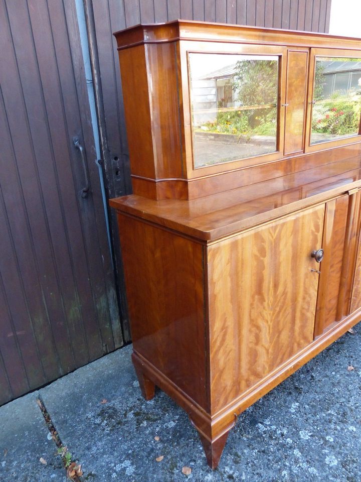 Buffet Anrichte Art Deco um 1920 Birke geflammt in Fürth