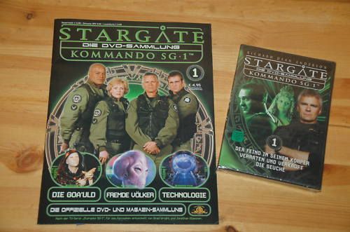 Stargate Kommando SG 1 Nr. 1 DVD mit Heft in Wanderup