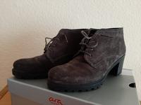 Ara Stiefelette/ Schnürstiefelette Velour-Leder grau Gr. 40/ 6,5 Rheinland-Pfalz - Mainz Vorschau