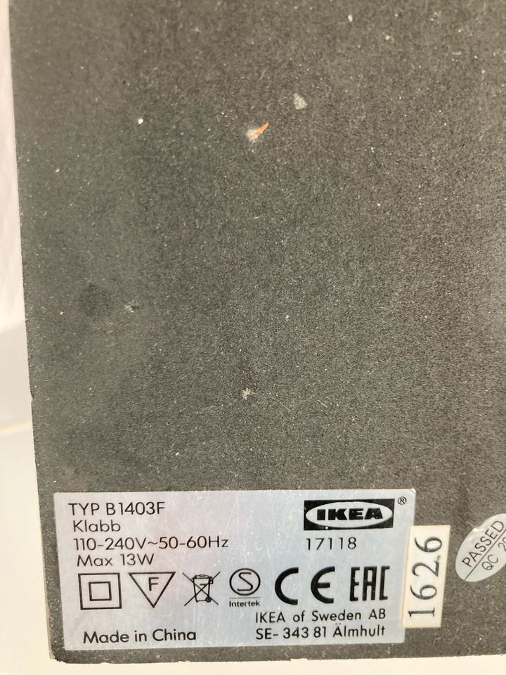Tischlampe Klabb von IKEA in Nürnberg (Mittelfr)