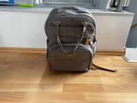 Babbleroo Große Wickelrucksack Wickeltasche Babytasche/Grau Dresden - Laubegast Vorschau