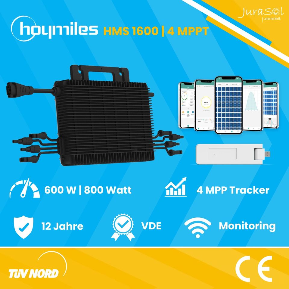 Balkonkraftwerk Set 1680 Wp,4 kWh Batterie, Hoymiles,Zendure in Neumarkt i.d.OPf.