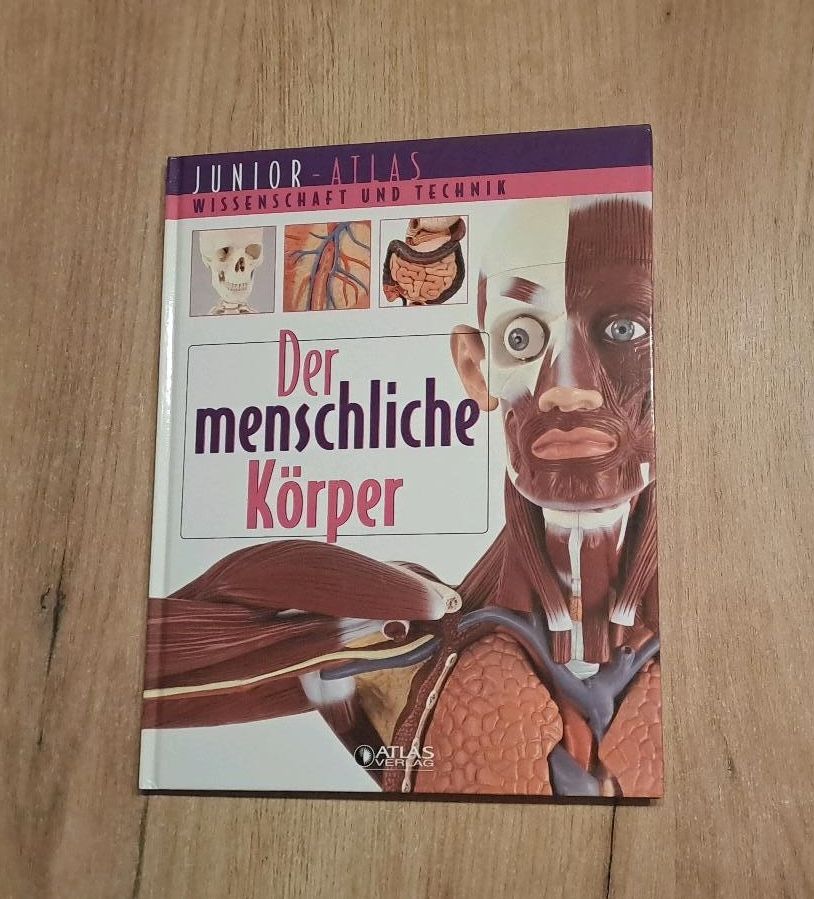 Junior Atlas Buch Der menschliche Körper NEU in St Gangloff