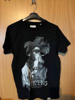 Schwarzes T-Shirt mit Affe Niedersachsen - Werlte  Vorschau