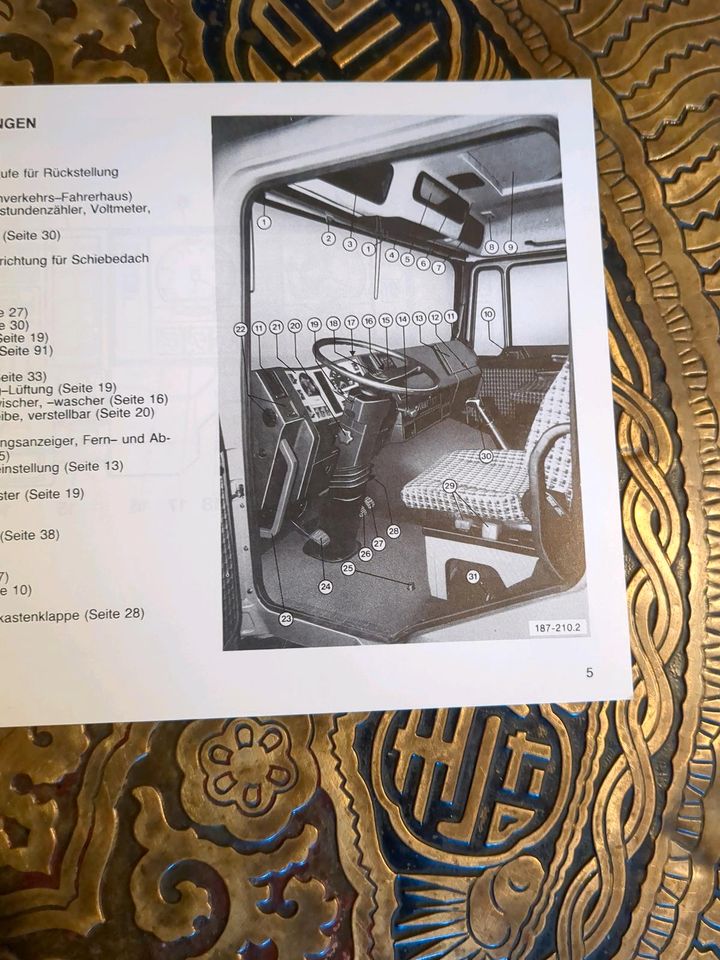 MAN LKW Oldtimer M 90 Betriebsanleitung 1988 Werkstatt Handbuch in Selters
