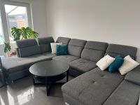 Wohnzimmer-Sofa in grauem Webstoff Nordrhein-Westfalen - Neuss Vorschau