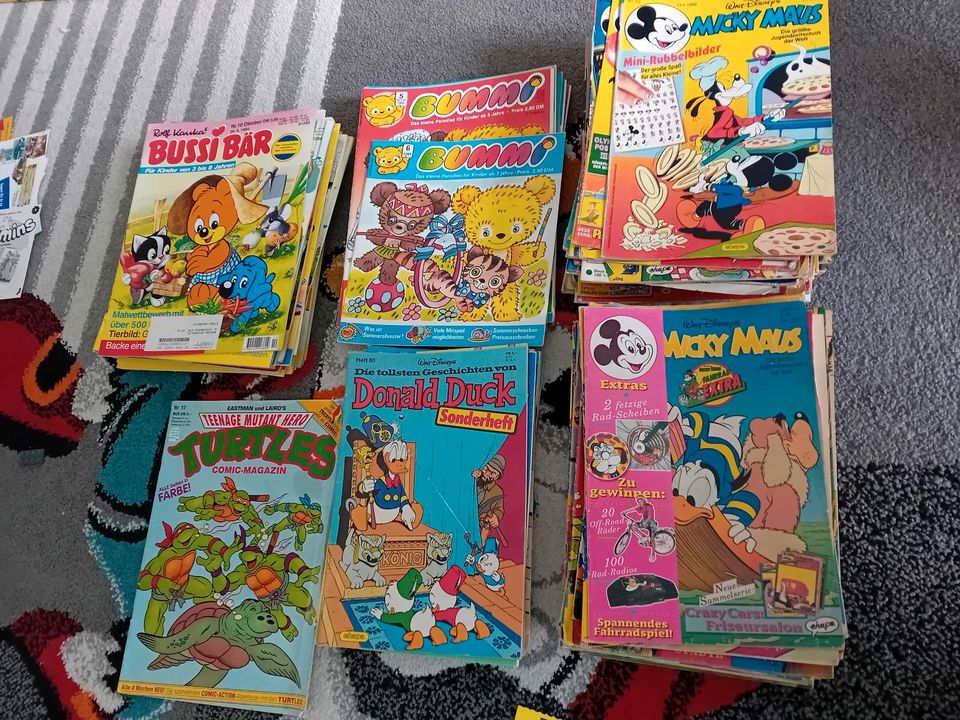 15x Atze DDR massig Micky Maus Bummi Bussi Donald Duck in Greiz