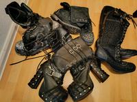 Gothic Schuhe, Stiefel und Boots Set Sachsen - Brand-Erbisdorf Vorschau