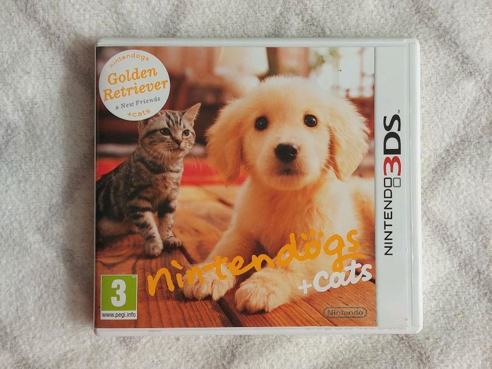 Nintendogs + cats Nintendo 3DS Spiel Golden Retriever in Plauen