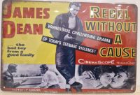 Blechschild James Dean Rebel without a cause 20x30cm Retro Film Nordrhein-Westfalen - Oberhausen Vorschau