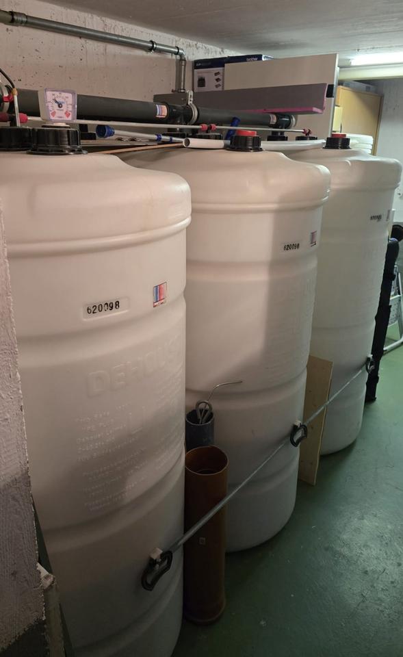 Doppelwandige Öltanks (Vorratstank) 3x1500L Dehoust Triosafe in Bönnigheim