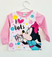 Disney Minnie Mouse Longsleeve rosa Dots Baby 74 Shirt Baden-Württemberg - Ostrach Vorschau