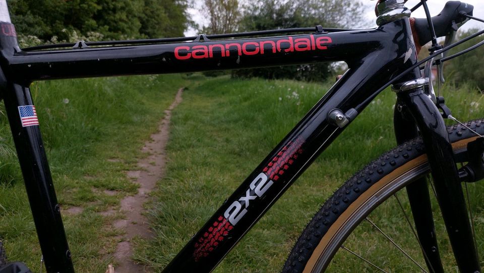 Cannondale SH600 Gravel Vintage Retro Dropbar Umbau in Saarbrücken