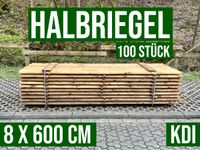 100 Halbriegel Halbhölzer Pferdezaun Querriegel Zaun - 8 x 600 Nordrhein-Westfalen - Lennestadt Vorschau