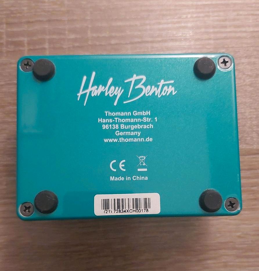 E-Gitarre Verzerrer: Harley Benton Custom Line OD-5 Overdrive in Leipzig