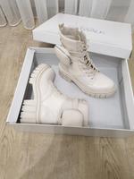 Beige  boots stiefek schnur und Reißverschluss mit Taschen Vahr - Neue Vahr Nord Vorschau