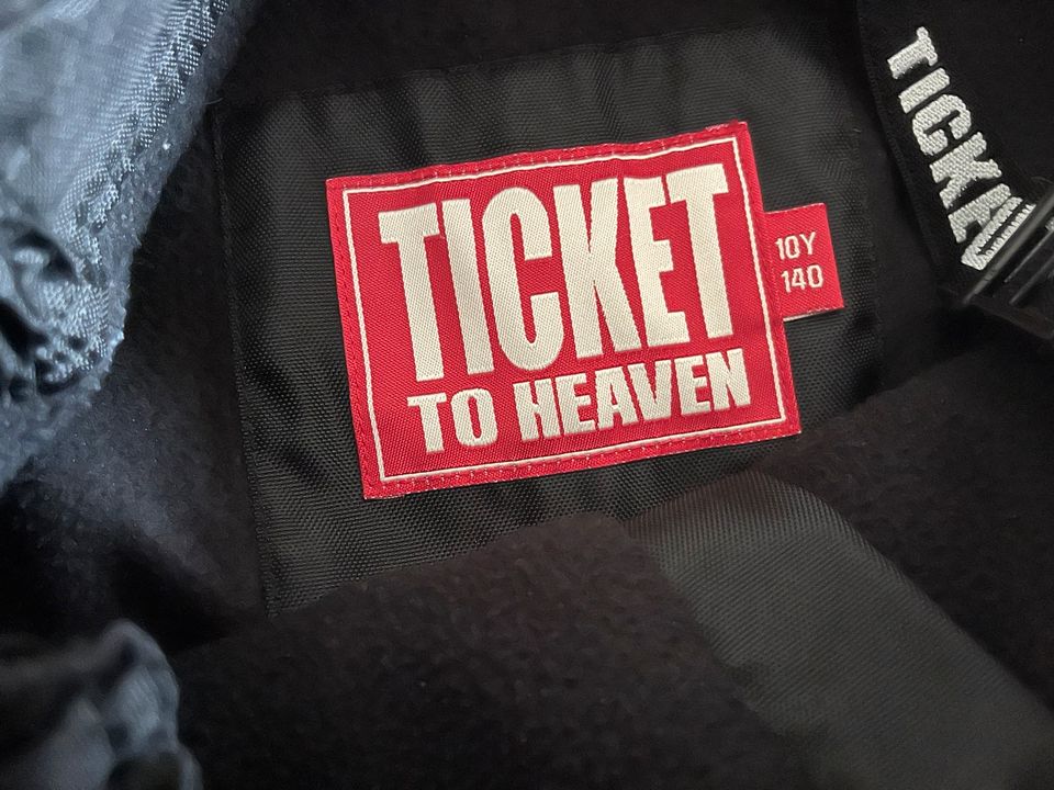 Gr 140 Ticket to Heaven robuste schwarze Skihose Schneehose in München