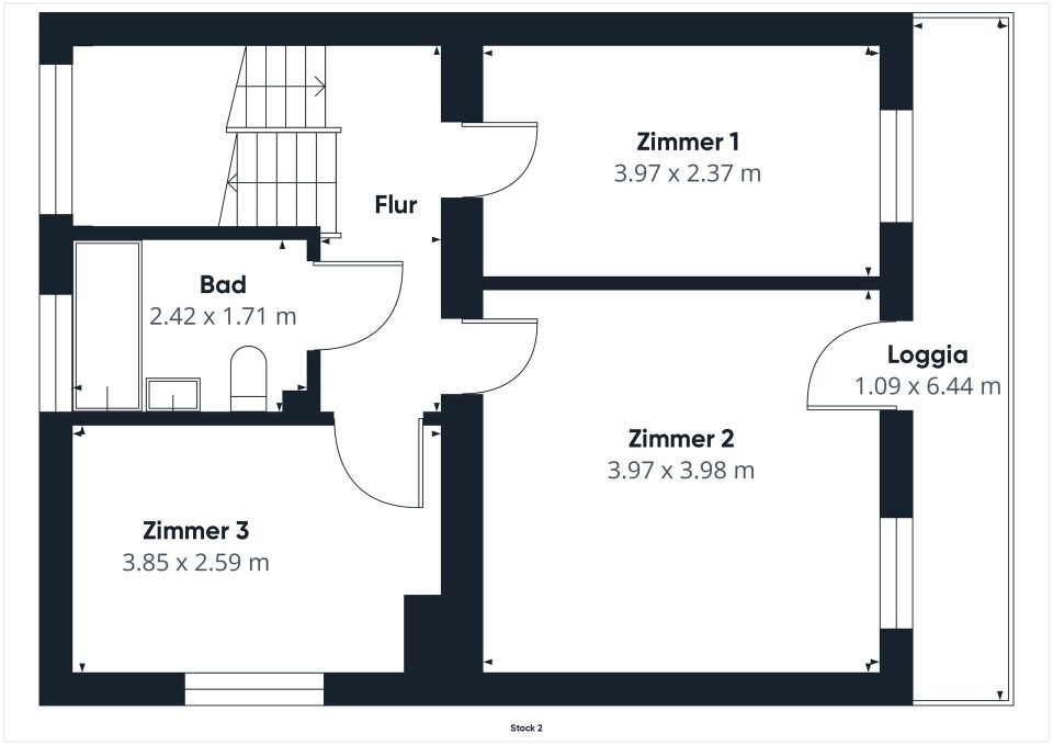 NEU RENOVIERTE HAUSHÄLFTE MIT 4 ZIMMERN, DOPPELGARAGE, KELLER + EIGENEM GARTEN! SOFORT ZU BEZIEHEN! in Göttingen