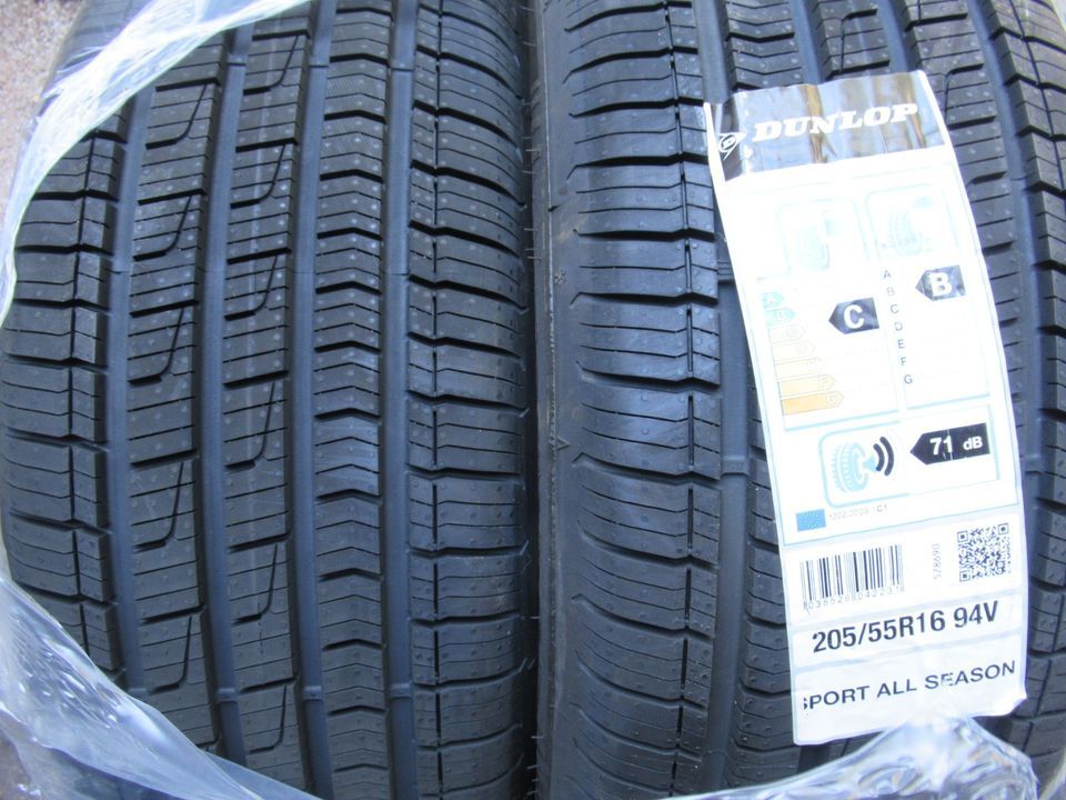 Dunlop Sport All Season 205/55 R16 94V XL Allwetterreifen Neu !! in  Rheinland-Pfalz - Ockenheim | Reifen & Felgen | eBay Kleinanzeigen ist  jetzt Kleinanzeigen