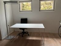 Schreibtisch weiß 1,60x0,80, Höhe 75 cm Bayern - Übersee Vorschau