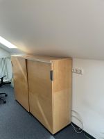 Aktenschrank Galant 160x120x45 Holz Esche wie neu mit schiebetüre Bayern - Gersthofen Vorschau