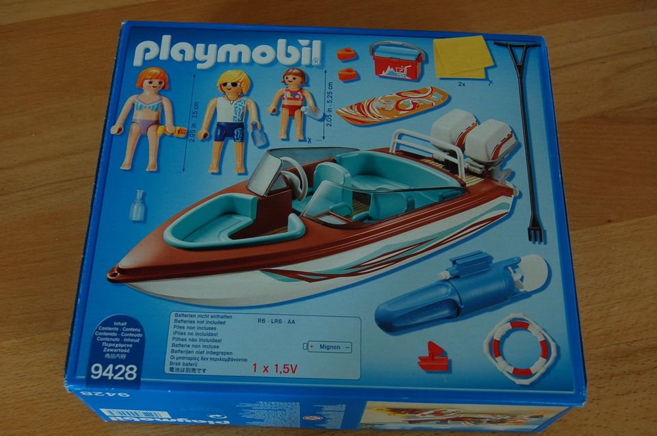 Playmobil Motorboot 9428 in Kiel