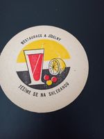 Tschechischer Bierdeckel Restaurace A Jidelny - RARITÄT Hessen - Aarbergen Vorschau