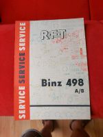 DDR RFT Original Serviceanleitung Radio Binz 498 A/B Leipzig - Holzhausen Vorschau