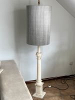 Lampe Marmor Seidenlampenschirm Shabby Nordrhein-Westfalen - Heinsberg Vorschau
